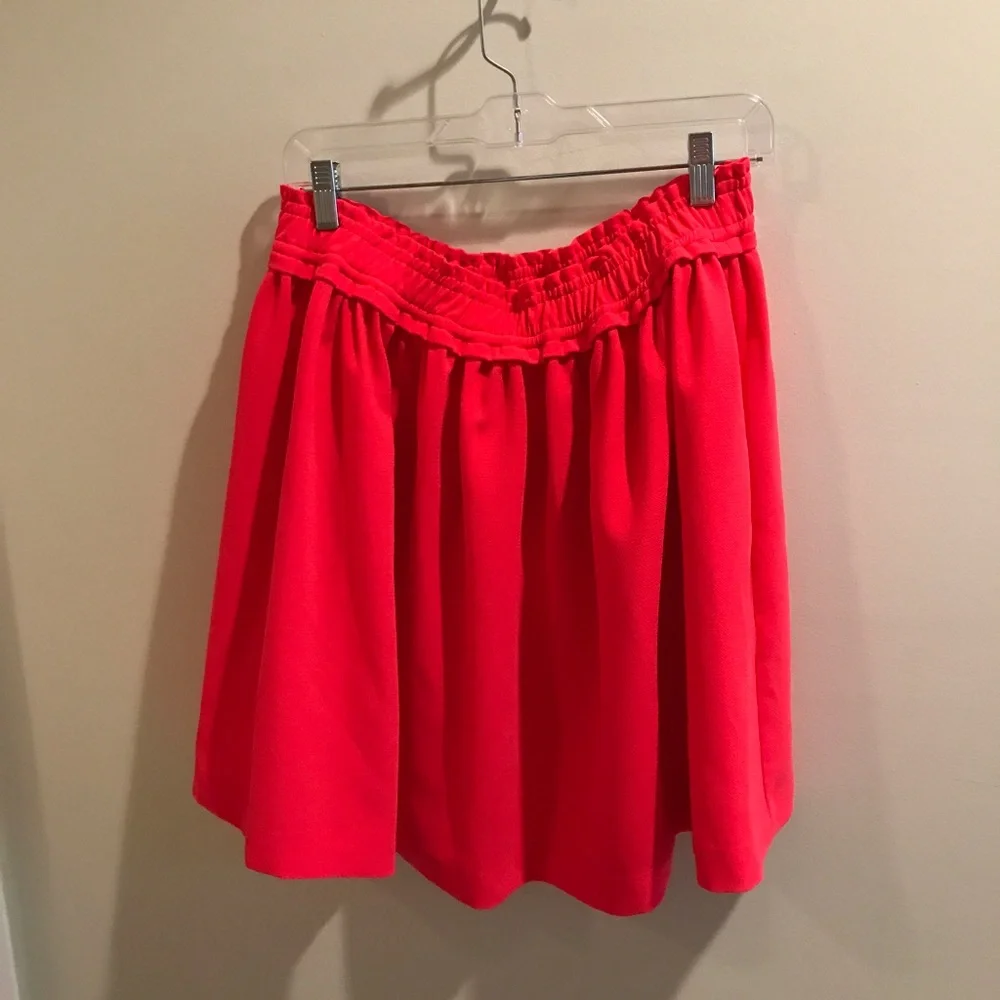 kate spade Bright Coral Mini Skirt
